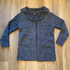 Love Tree gray cardigan sweater, size small